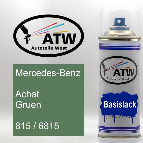 Mercedes-Benz, Achat Gruen, 815 / 6815: 400ml Sprühdose, von ATW Autoteile West.